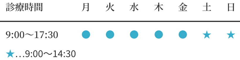 泉中央院 診療時間